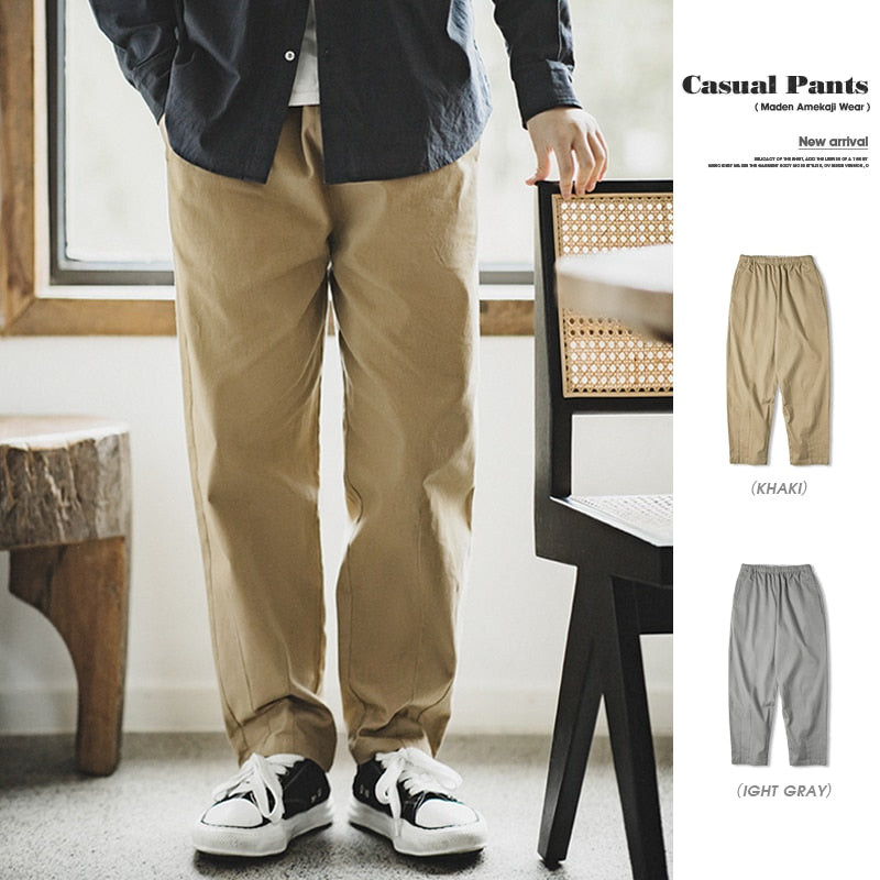 Casual Mid Waist Fit Pencil Pant