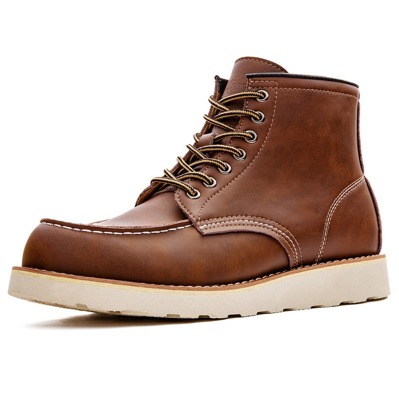 Men's Leather Casual Outdoor Boot