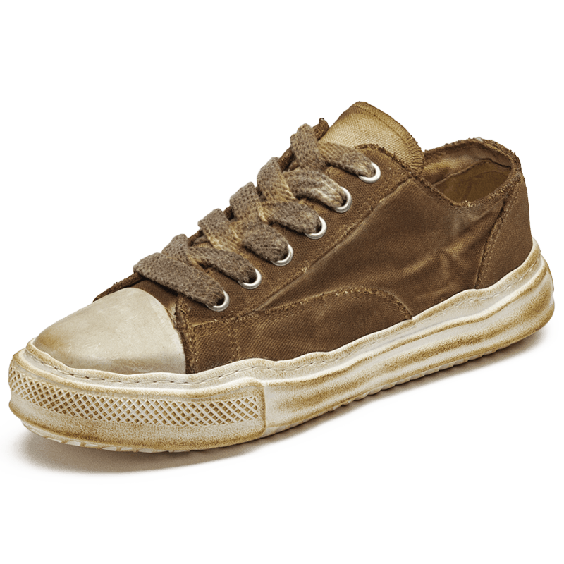 Low-cut Old Canvas Vulcanized Shoes