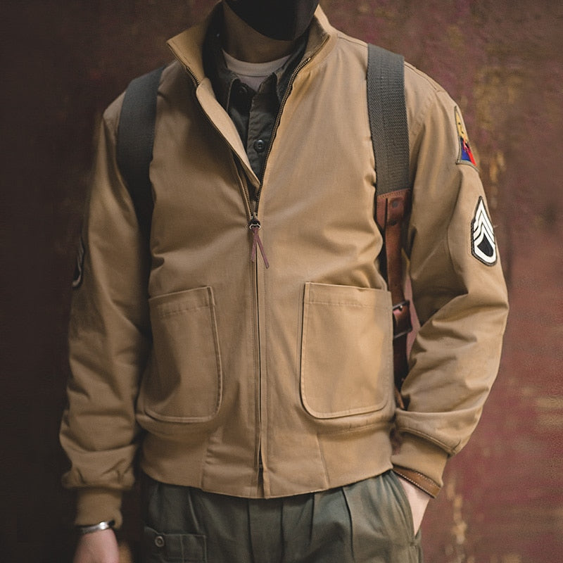 Simple Tank Jacket Vintage Military Tank Jacket – myMUCHO