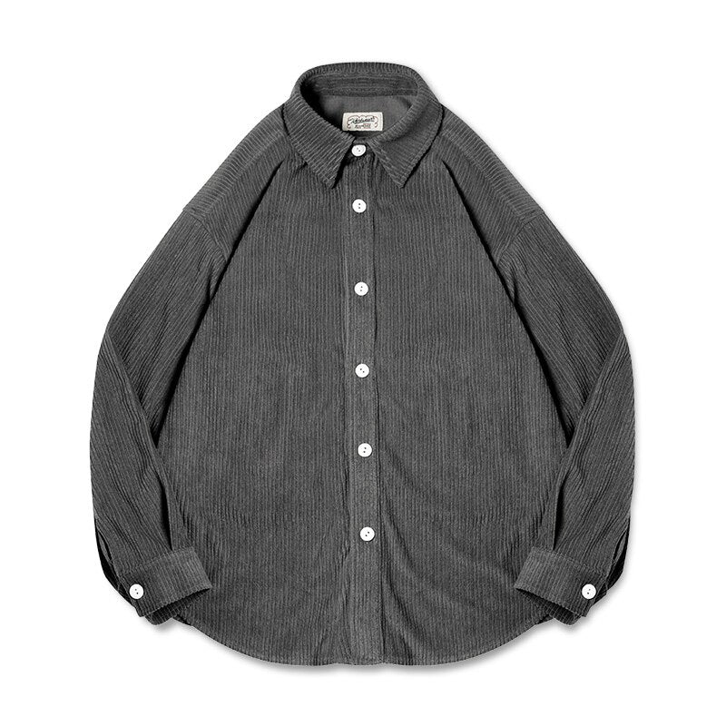 Men's Warm Japanese Corduroy Shirt