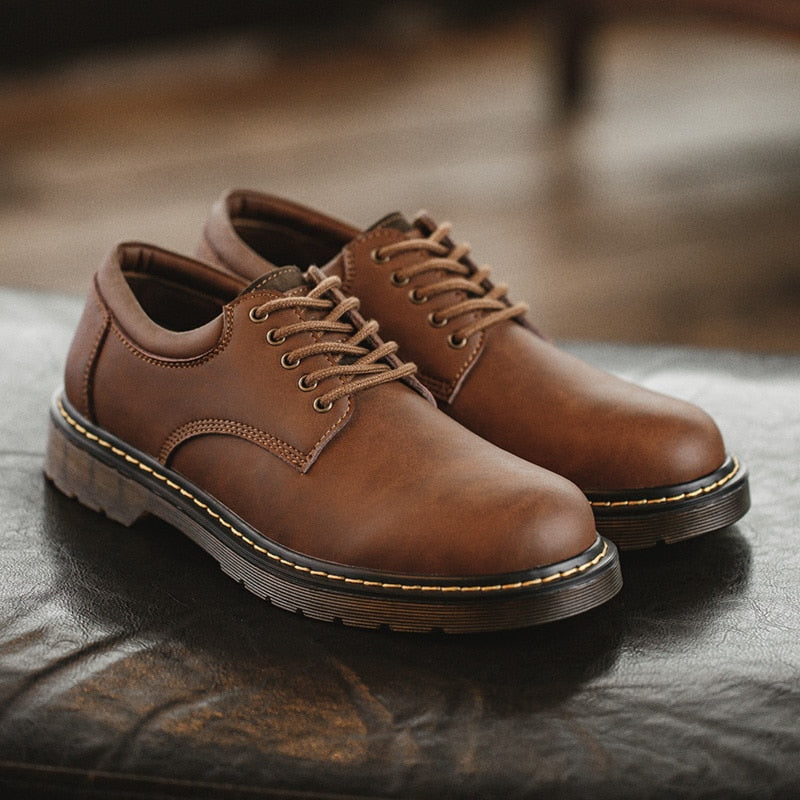 Men's British Genuine Leather Shoes