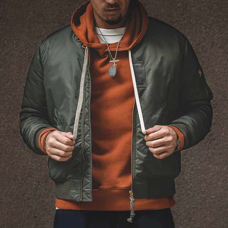 Simple Tank Jacket Thick Flight Bomber Tank Jackets – myMUCHO