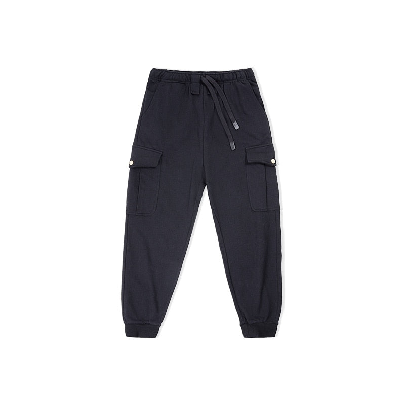 Casual Heavyweight Cotton Trousers Pants