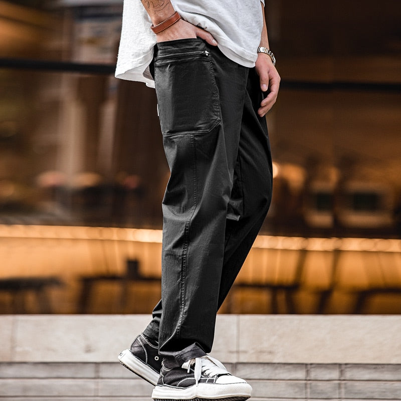 Casual Breathable Solid Color Pant
