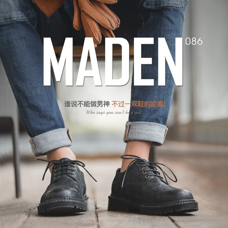Maden Genuine Leather Boots for Men