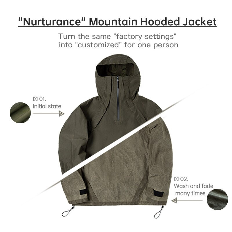 Men's Retro Hooded Jackets