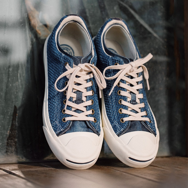 Washed Denim Casual Shoes
