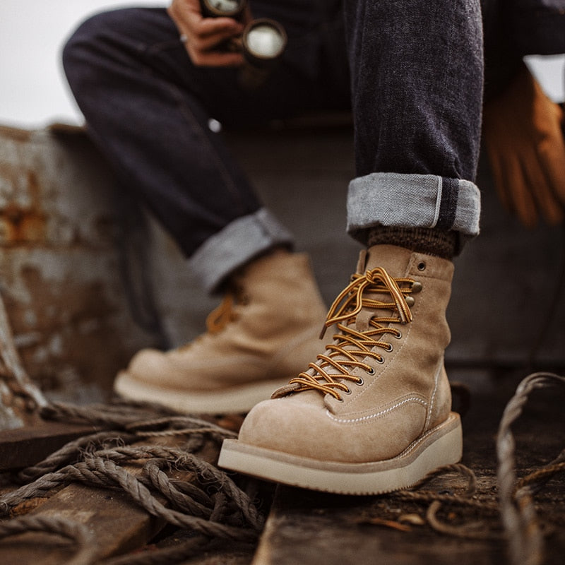 Men's Vintage Leather Boots