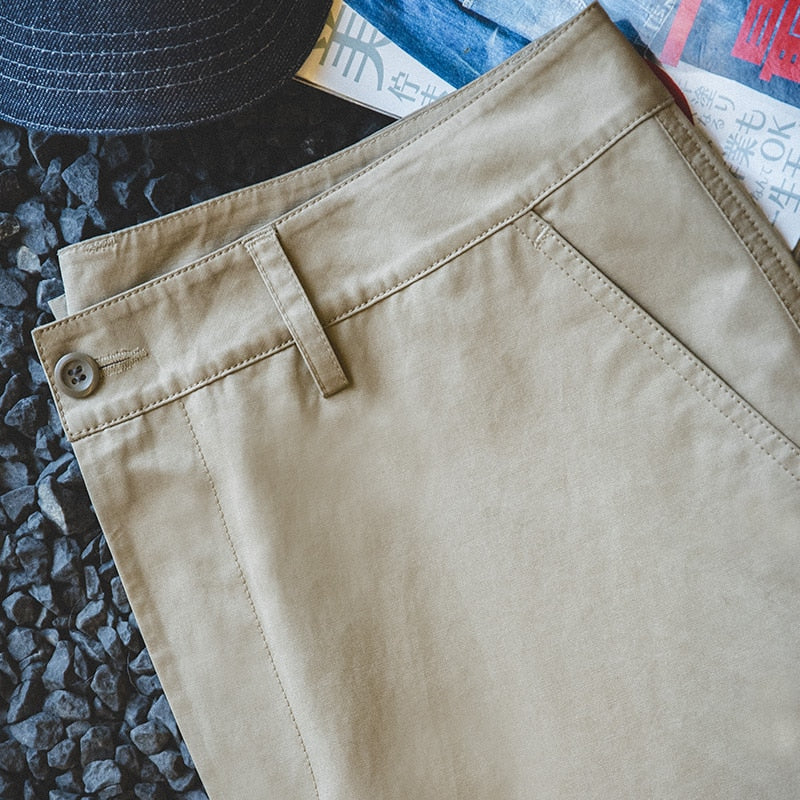 Large Pocket Khaki Amekaji Pants