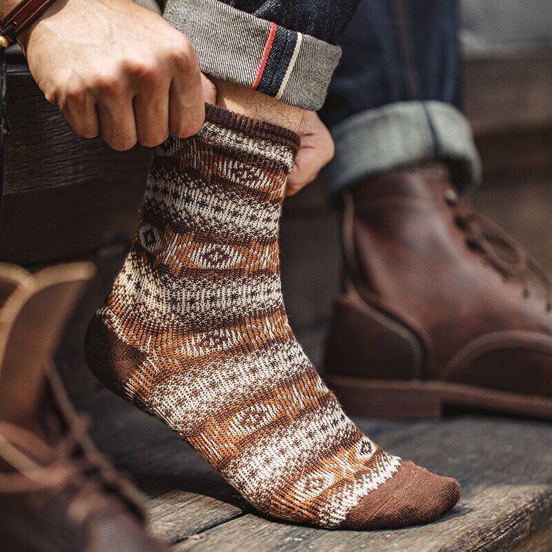 Vintage Cotton Socks for Men