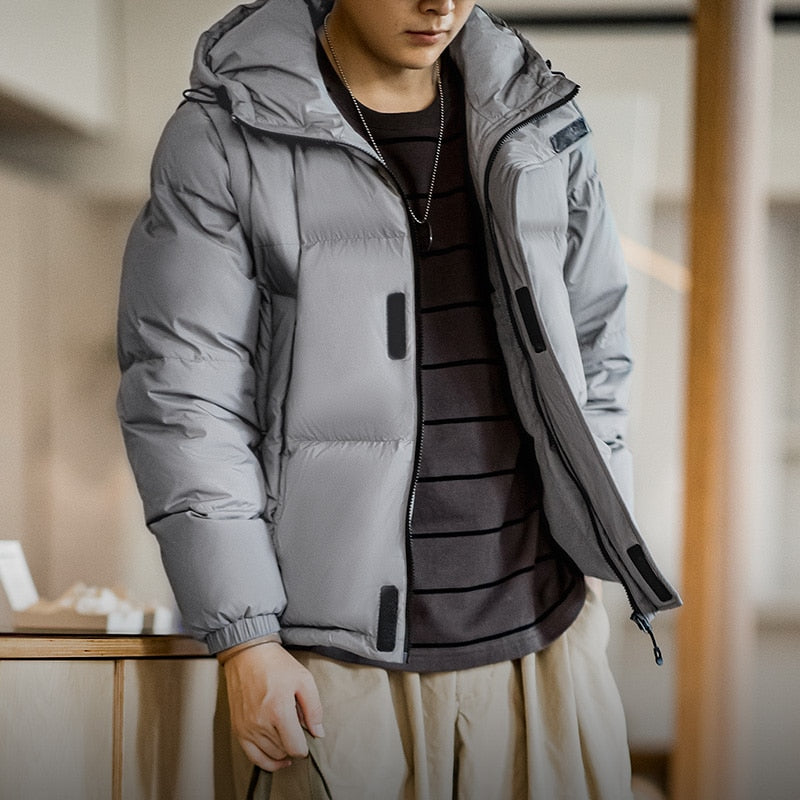 Sleeves Detachable Down Jacket