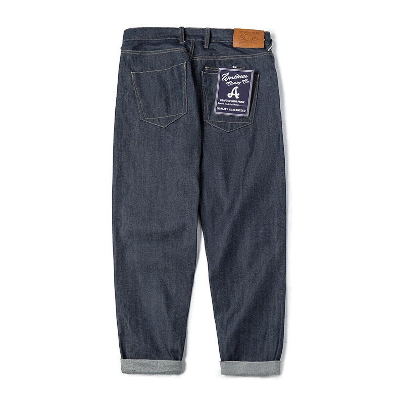 Men’s Cargo Selvedge Denim Jeans