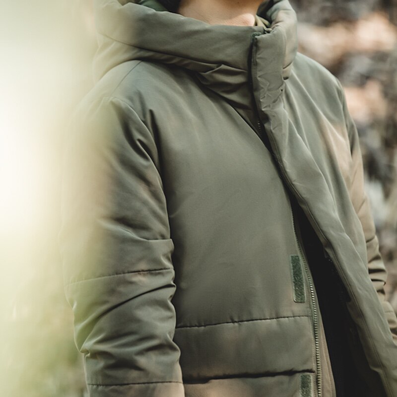 Madden Hooded White Duck Down Jacket