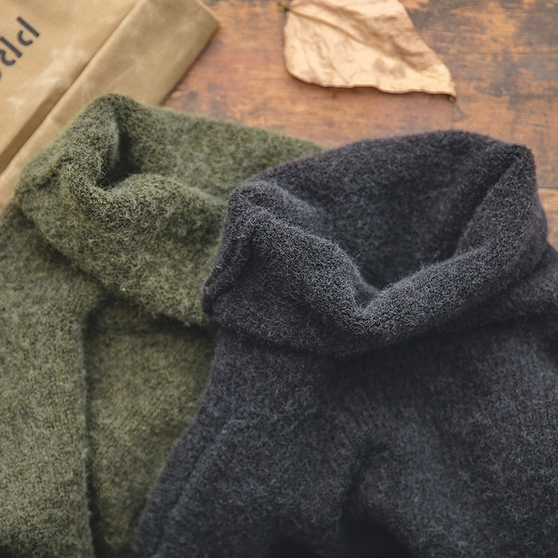Vintage Warm Soft Sweater For Men's