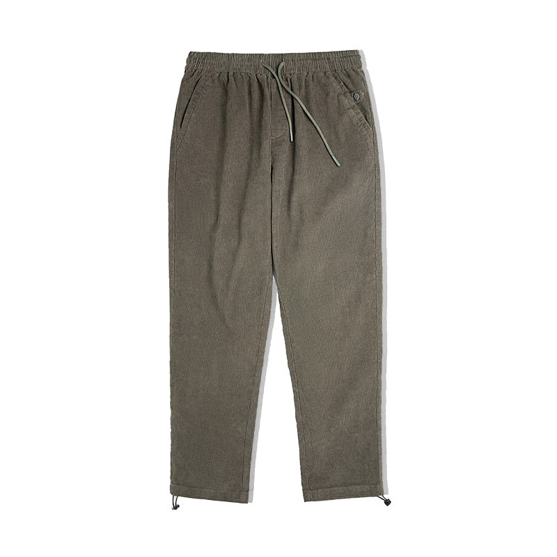 Men's Retro Corduroy Casual Pants