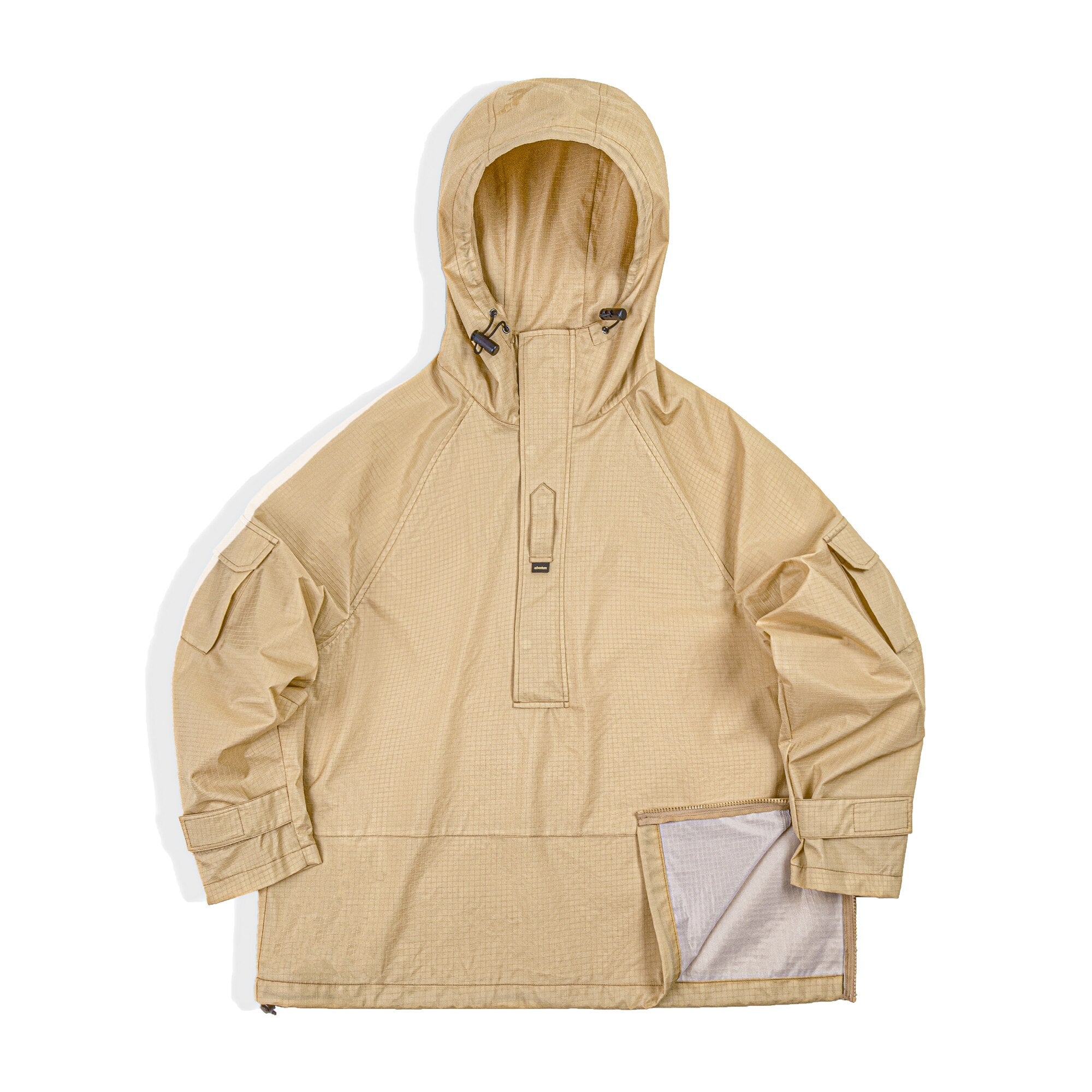 Half-Zip Hooded Windproof Jackets for Men