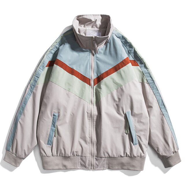 SPRING HARAJUKU RETRO WINDBREAKER