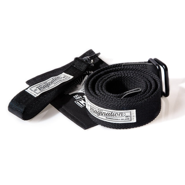 TACTICAL CANVAS WEB BELT WITH DOUBLE D-RING